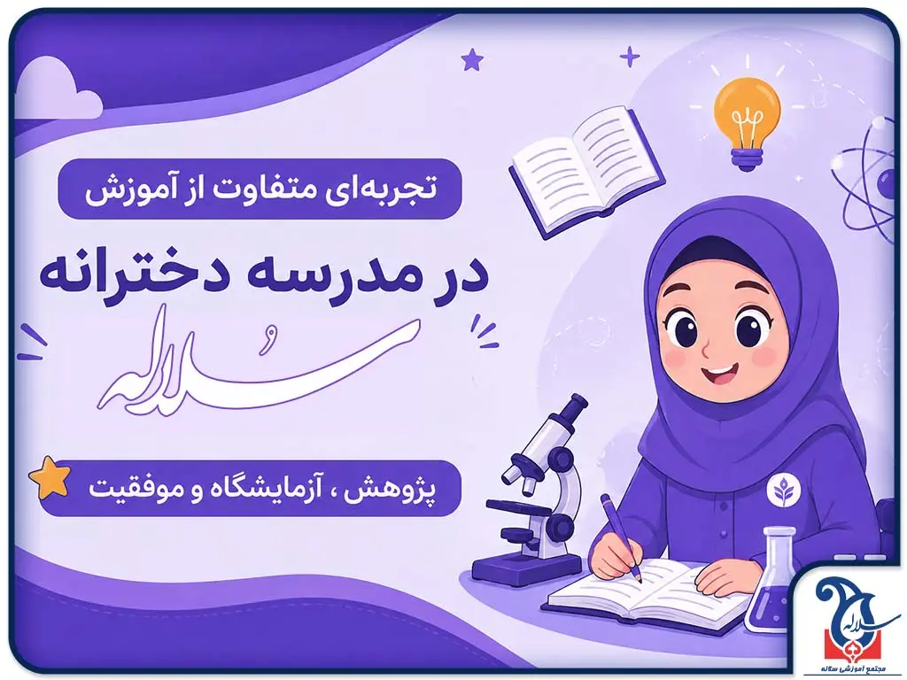 تجربه‌ای متفاوت از آموزش در مدرسه دخترانه سلاله | پژوهش، آزمایشگاه و موفقیت
