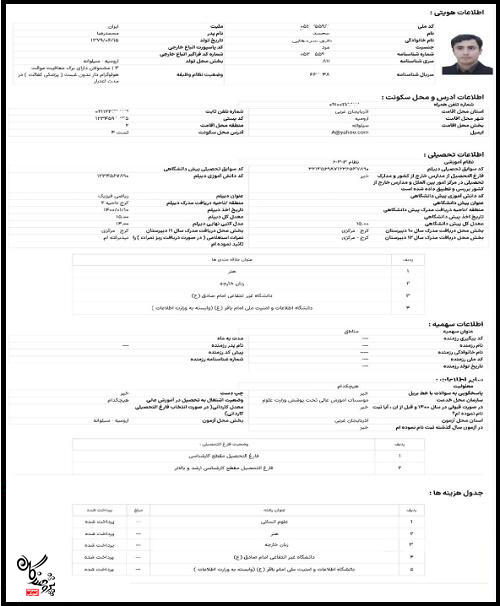 مراحل ثبت نام آزمون سراسری 1405
