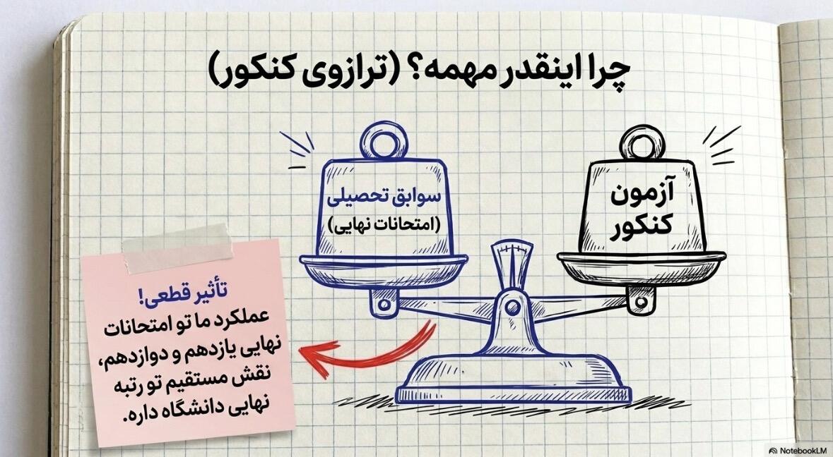 اهمیت سوابق تحصیلی و امتحانات نهایی در کنکور سراسری