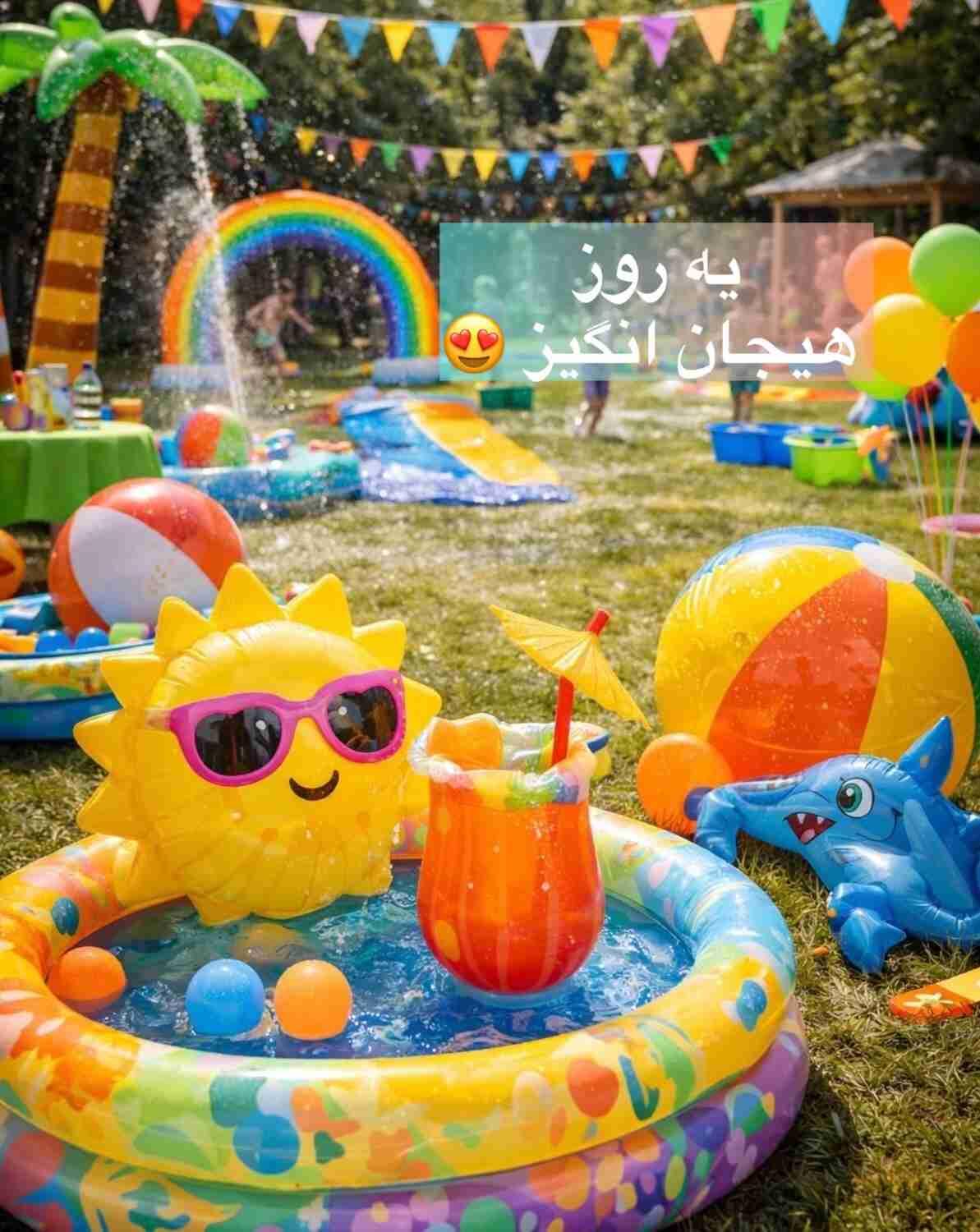 عکس استخر و آب بازی