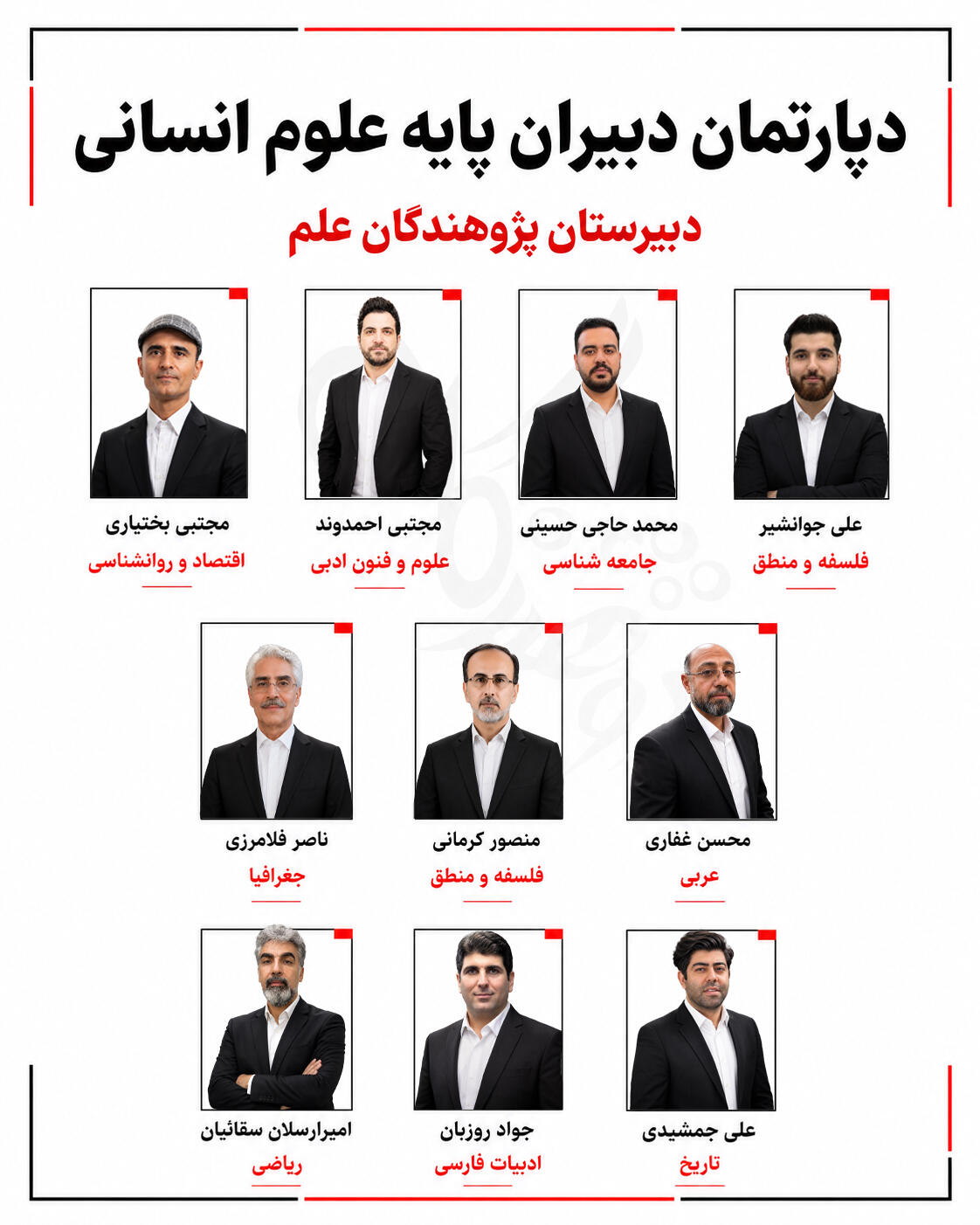 استاد کنکور دبیرستان پژوهندگان علم